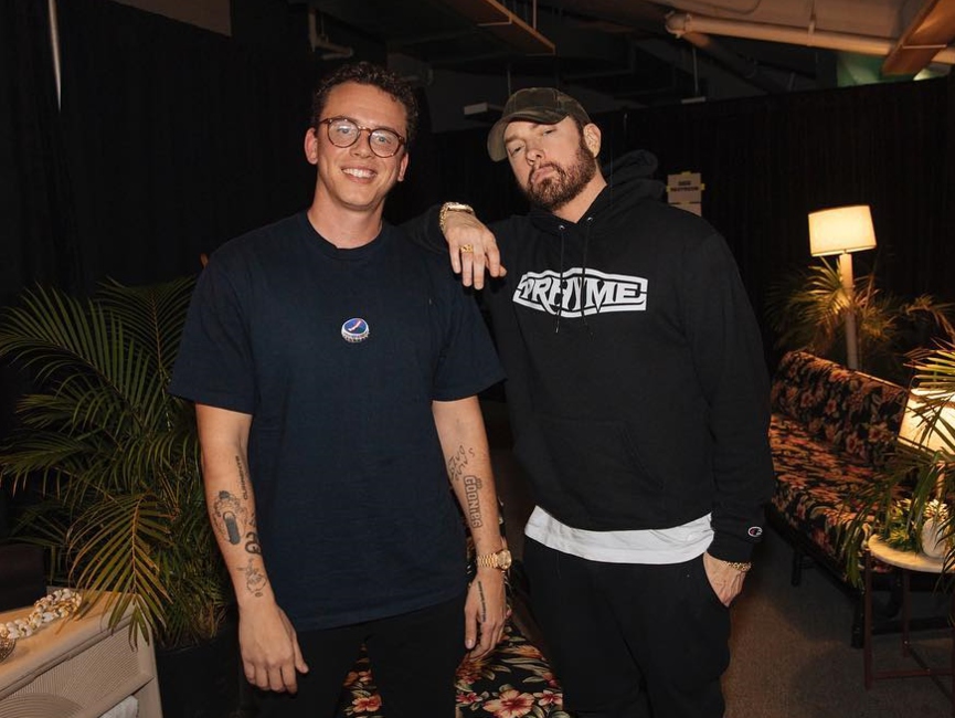 Logic и Эминем​Фото: Instagram