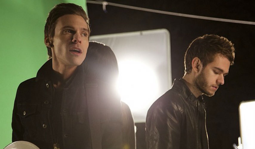 Мэттью Кома и Зедд на съёмках клипа в 2014 году.Фото: Instagram