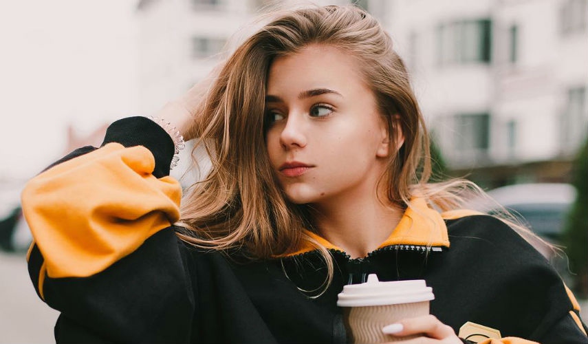 Катя Адушкина за утренним кофеФото: Instagram