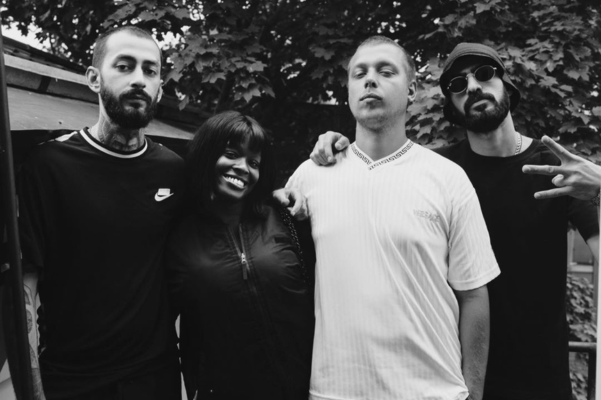 Andy Panda, Азилия Бэнкс, Никита Каменский и Miyagi​Фото: Instagram