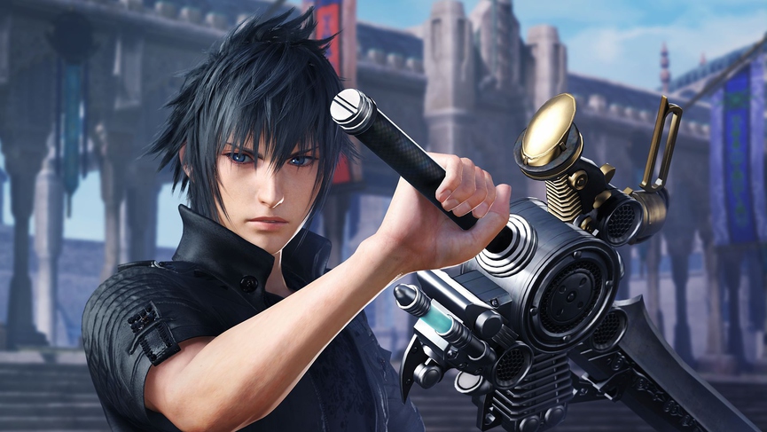 Кадр из игры Final Fantasy