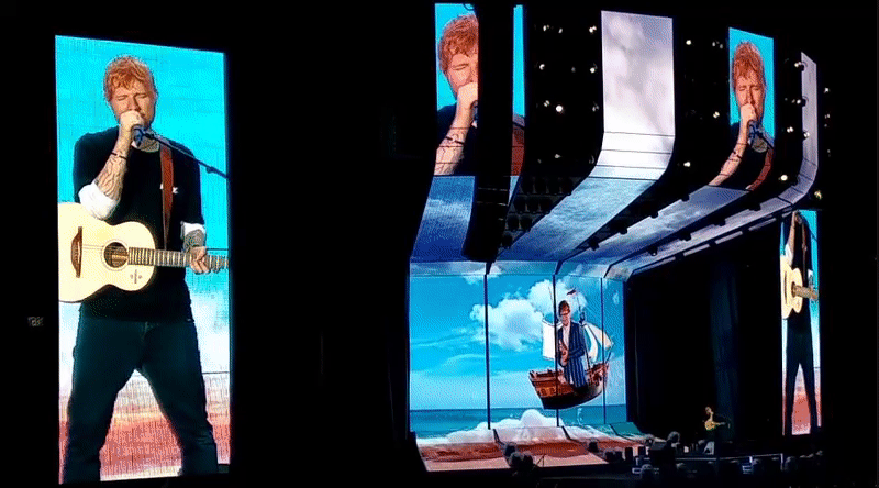 Как прошёл первый концерт Эда Ширана в России: мэшапы, рэп и флешмоб с фонариками