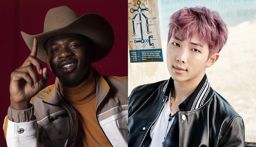 Lil Nas X и RM из BTS​Фото: Instagram