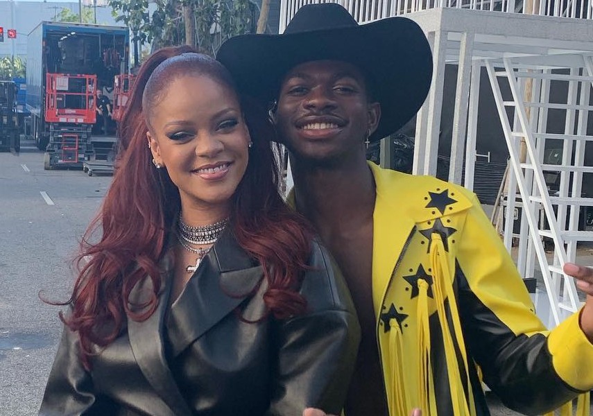 Lil Nas X и РианнаФото: Instagram  