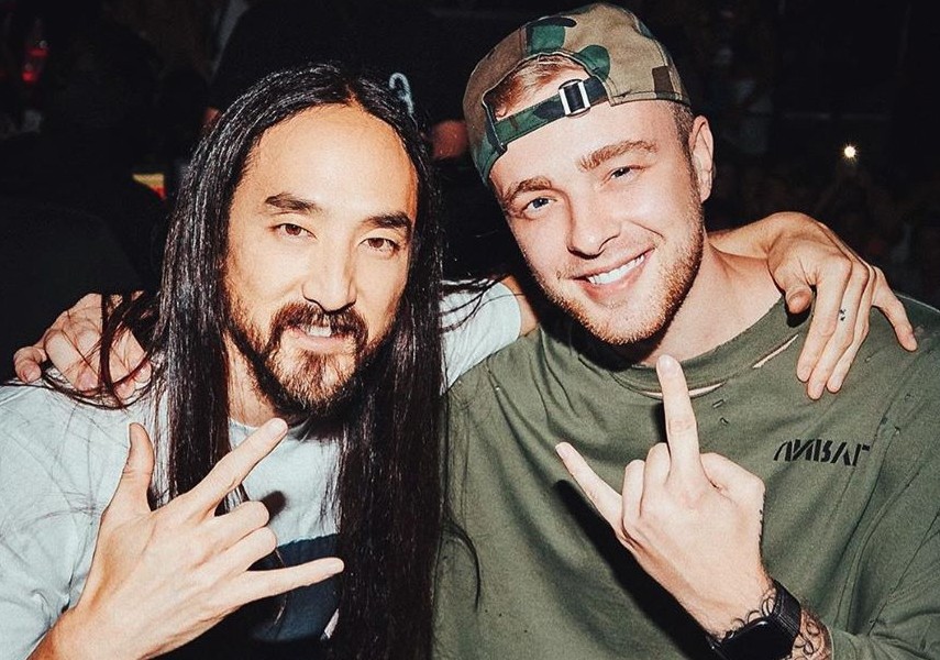 Стив Аоки и Егор Крид​Фото: Instagram 