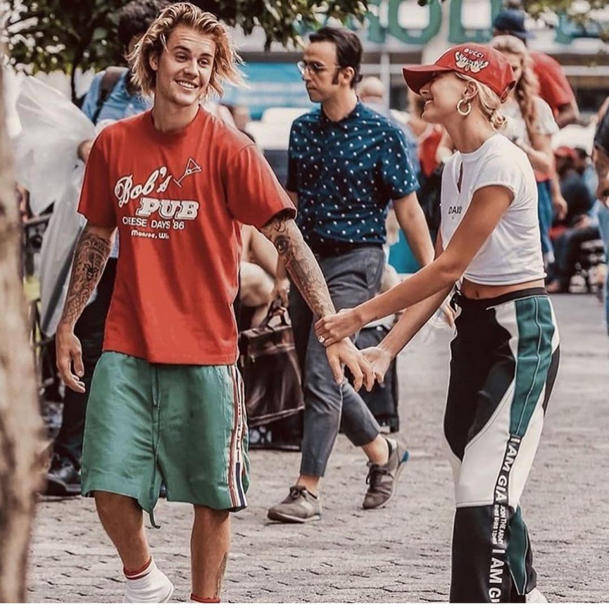 Джастин Бибер с женой ХейлиФото: Instagram