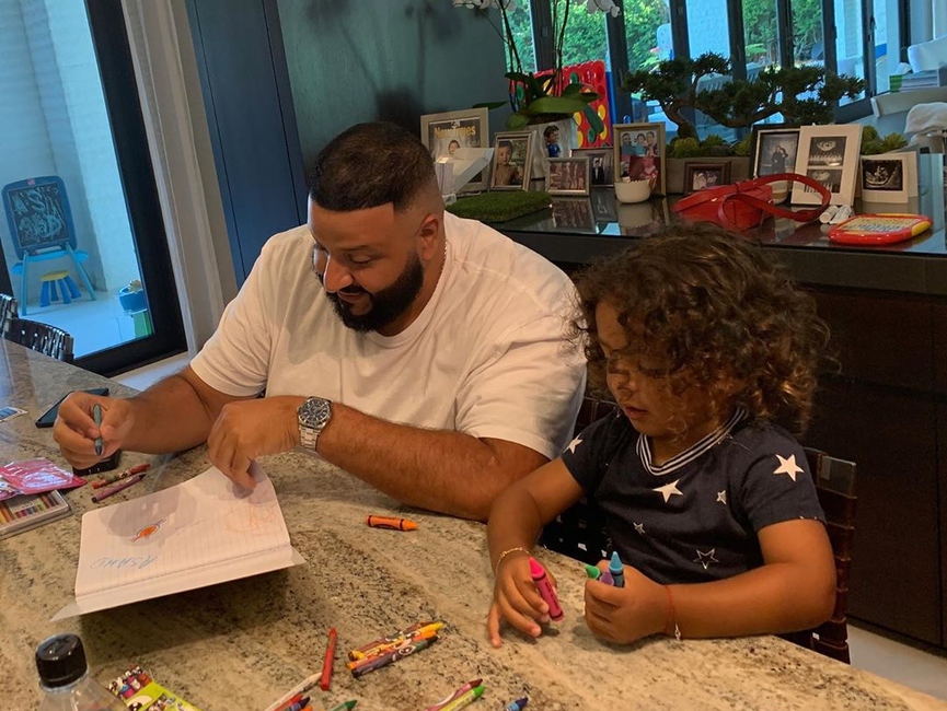 DJ Khaled с сыном АсадомФото: Instagram