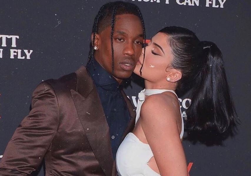 Трэвис Скотт и Кайли Дженнер​Фото: Legion-Media.ru