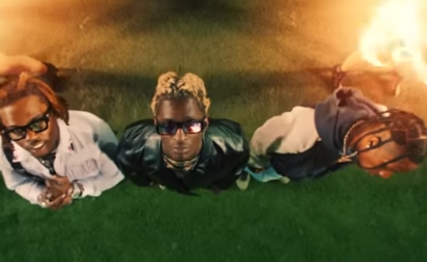 Gunna, Young Thug и Трэвис Скотт​Фото: кадр из клипа 