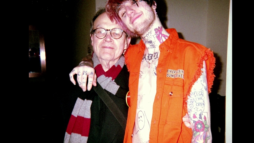 Lil Peep со своим дедом Джеком Вомаком​Фото: промоматериалы