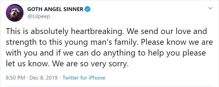 Дрейк, Холзи, Lil Nas X, Билли Айлиш и другие звёзды попрощались с Juice WRLD