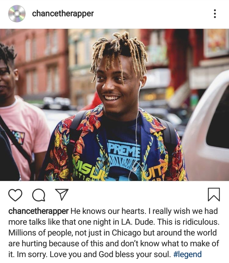 Дрейк, Холзи, Lil Nas X, Билли Айлиш и другие звёзды попрощались с Juice WRLD