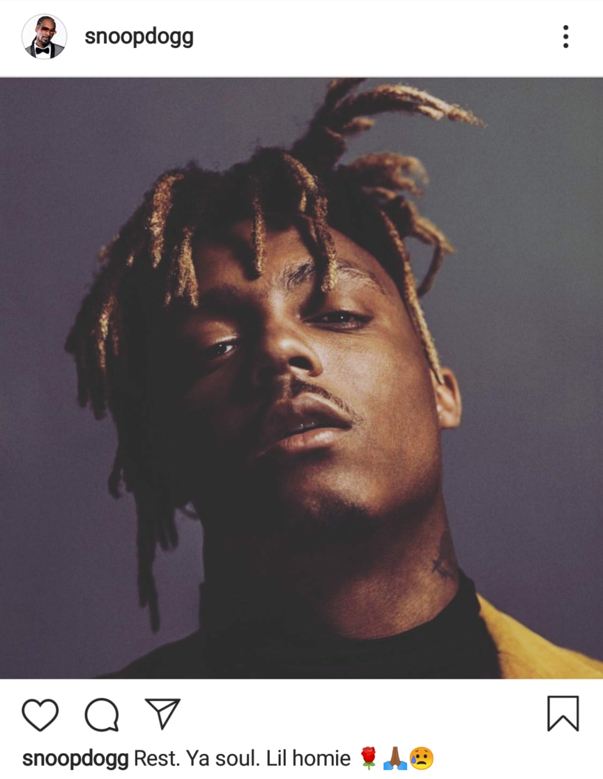 Дрейк, Холзи, Lil Nas X, Билли Айлиш и другие звёзды попрощались с Juice WRLD