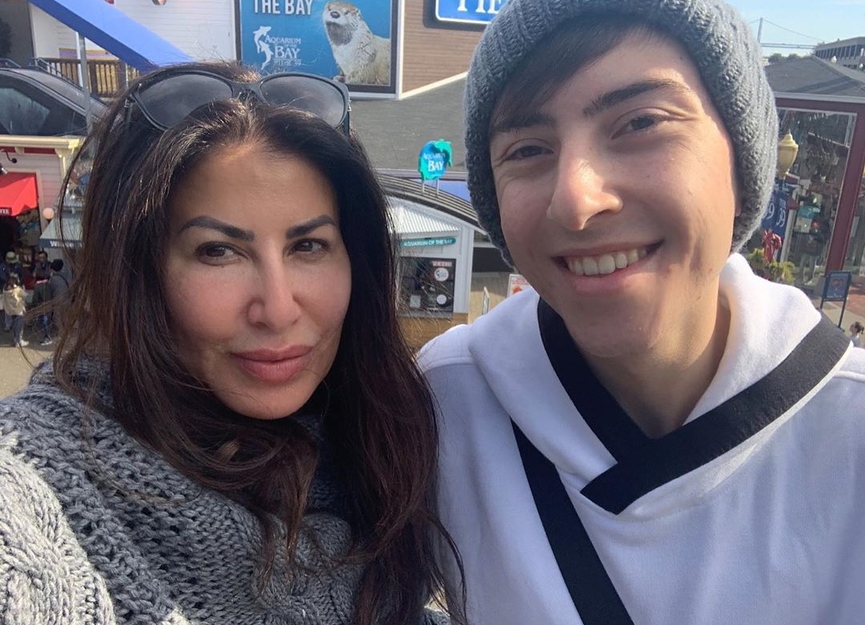 Саманта Олит, первая жена Честера Беннингтона, и их сын Дрэйвен Себастьян​Фото: Instagram