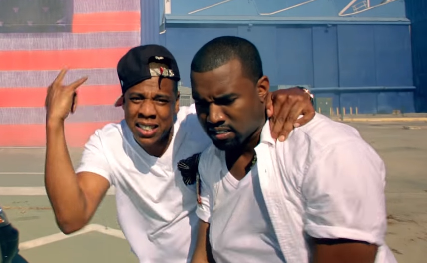 Джей-Зи и Канье УэстФото: кадр из клипа «Otis»