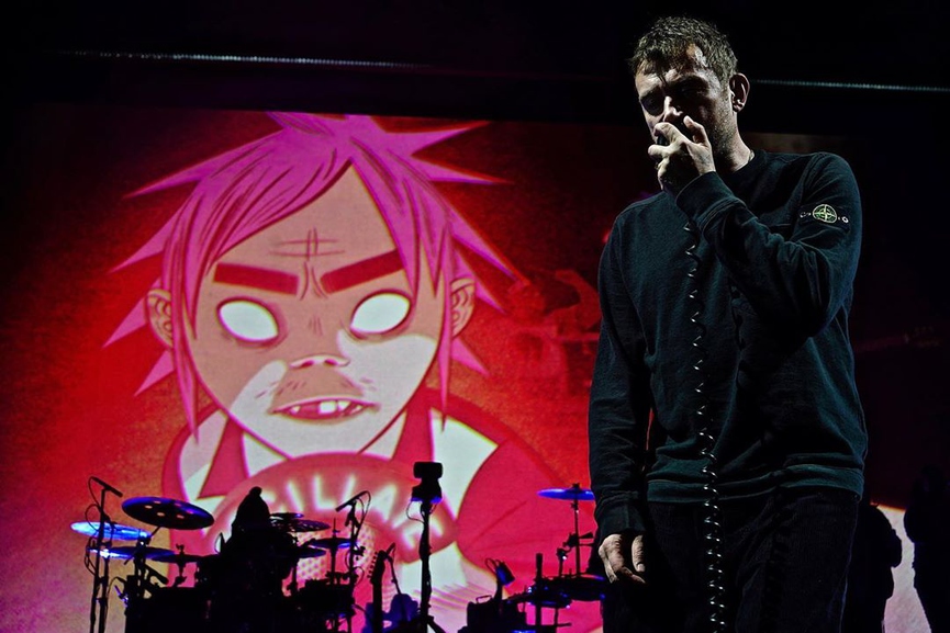 Дэймон Албарн на концерте GorillazФото: Instagram