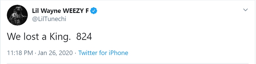 Дрейк, Тейлор Свифт, Канье Уэст, Feduk, Леван Горозия и другие звёзды попрощались с Коби Брайантом