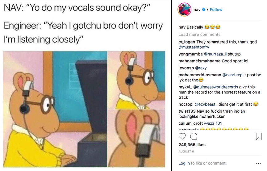 Nav и Трэвис Скотт отдыхают на Гавайях в клипе «Champion»