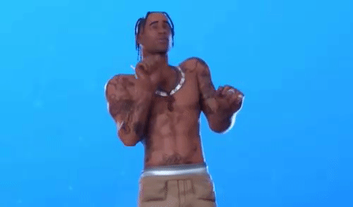 Скин Трэвиса СкоттаИсточник: Fortnite