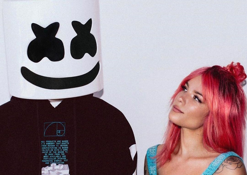 Marshmello и ХолзиФото: Instagram