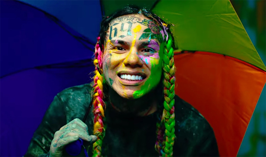6ix9ine​Фото: кадр из клипа