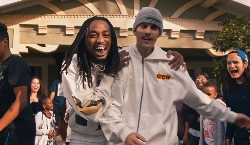 Quavo и Джастин Бибер​Фото: кадр из видео