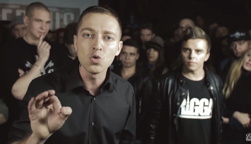 Баттл Oxxxymiron'а и Johnyboy​Фото: кадр из видео