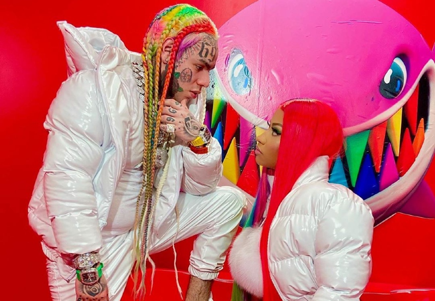 Текаши 6ix9ine и Ники МинажФото: Instagram