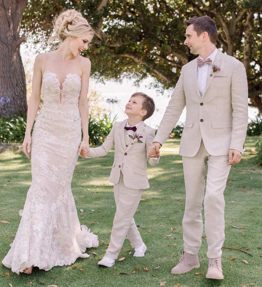 Элль, Мэттью и сын Беллами, Бингхэм​Фото: Instagram