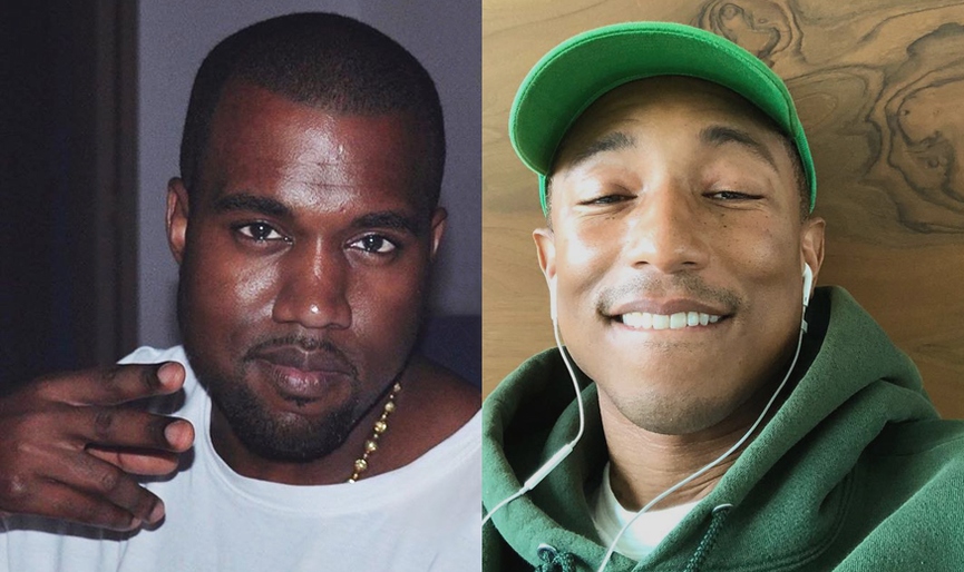 Канье Уэст, Фаррелл Уильямс​Фото: Instagram