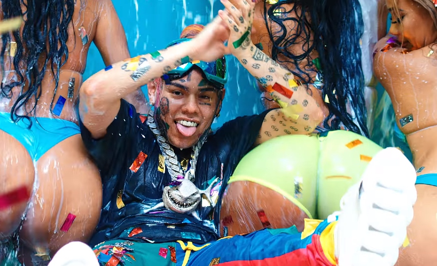 6ix9ineФото: кадр из клипа