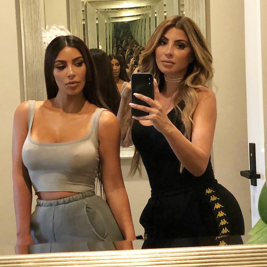 Ким Кардашьян и Ларса Пиппен​Фото: Instagram 