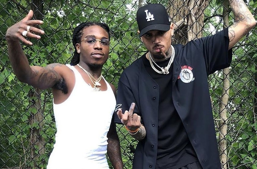 Крис Браун и Jacquees продуктивно сотрудничают уже не первый год ​Фото: соцсети 