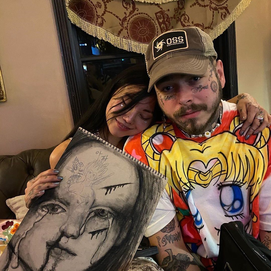 Post Malone встречается с корейской рэп-артисткой?