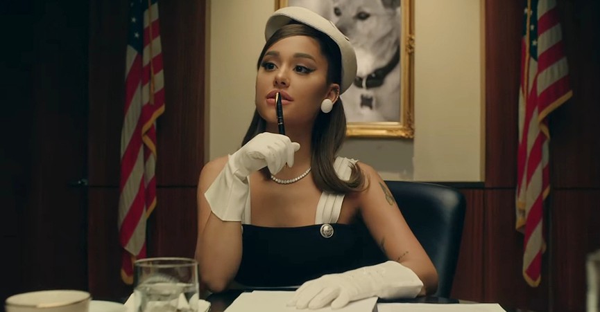 Ариана Гранде​Фото: кадр из клипа