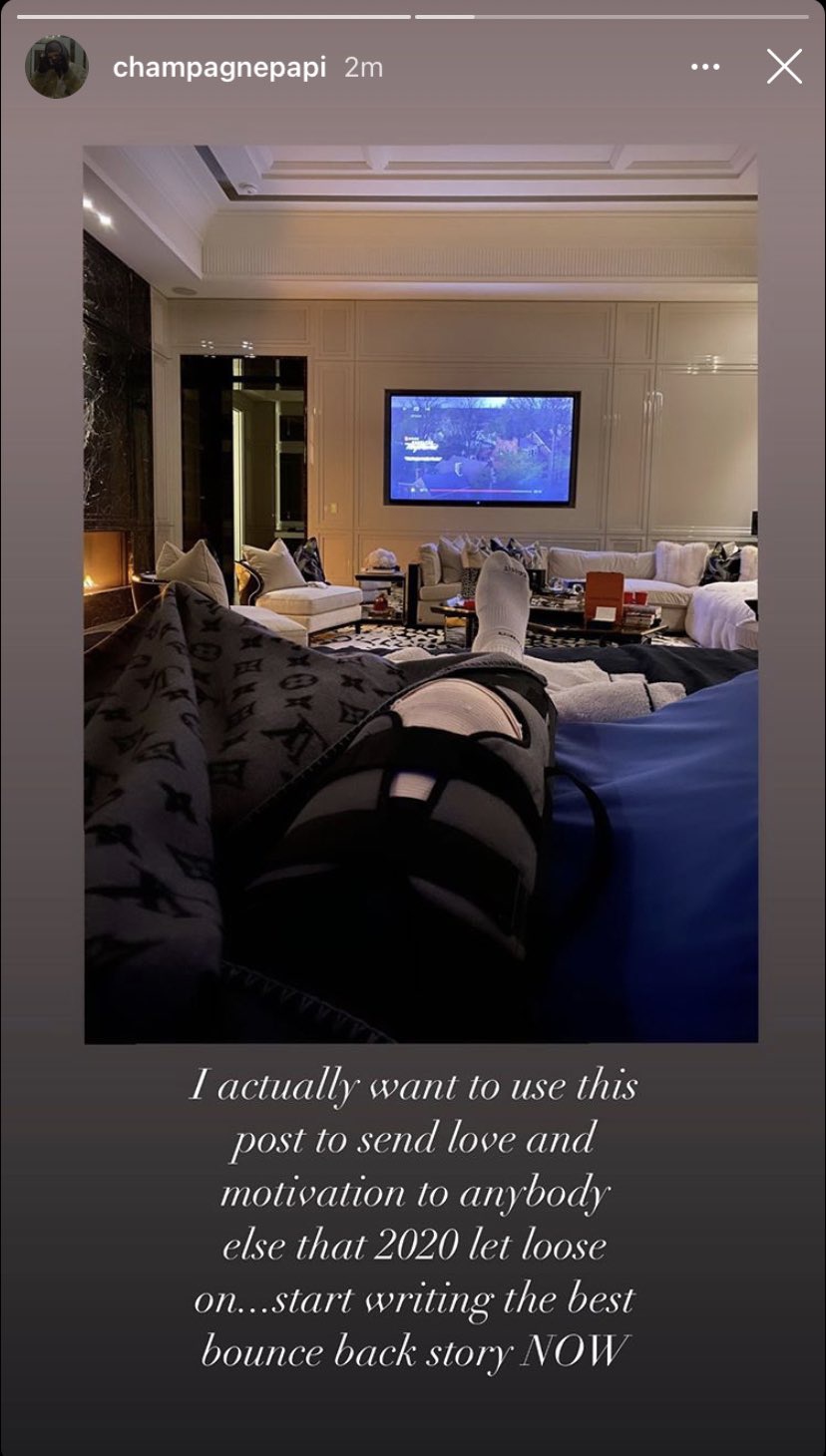 Дрейк рассказал, что перенёс операцию