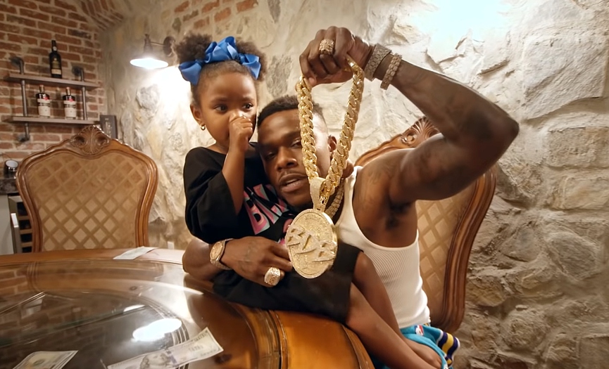 DaBaby с дочерью​Фото: кадр из видео