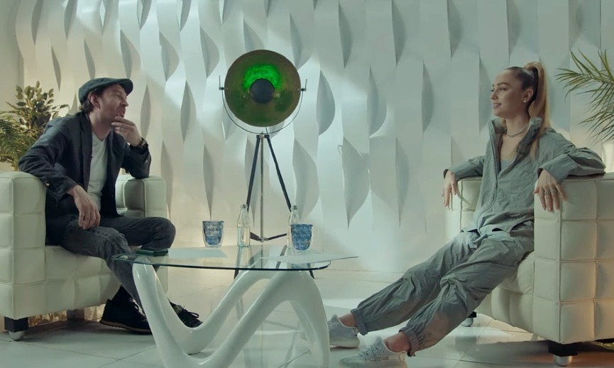 Константин Хабенский и Мари Краймбрери​Фото: кадр из видео