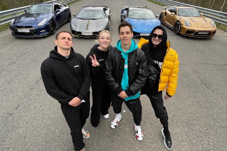 Миша Литвин, Настя Ивлеева, Дима Гордей, Алишер Моргенштерн​Фото: Instagram