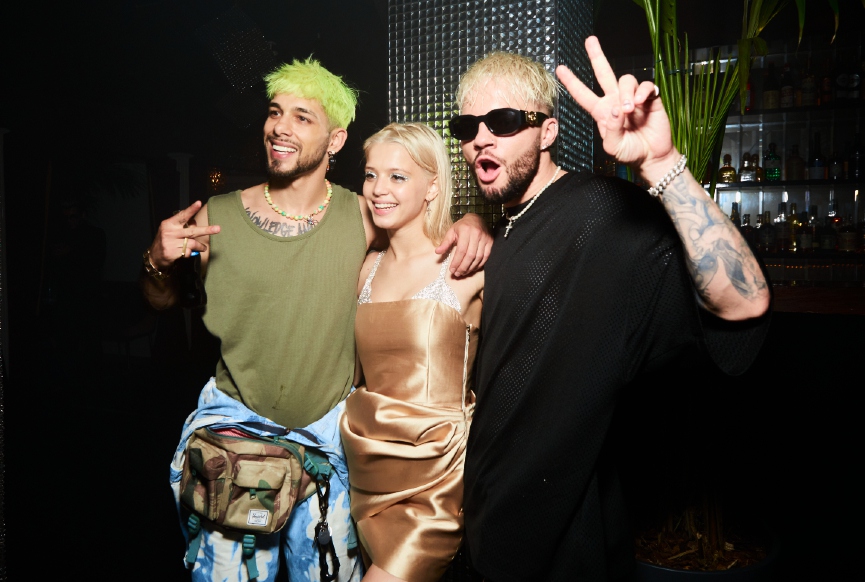 Виталий Parapatronov Видякин, Юля Гаврилина и Cherocky​Фото: Hype House Rus