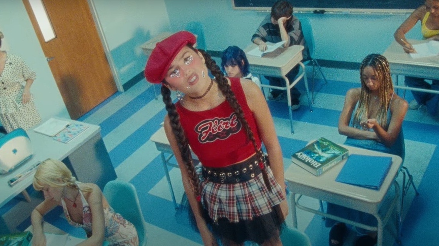 Оливия Родриго​Фото: кадр из клипа «Brutal»