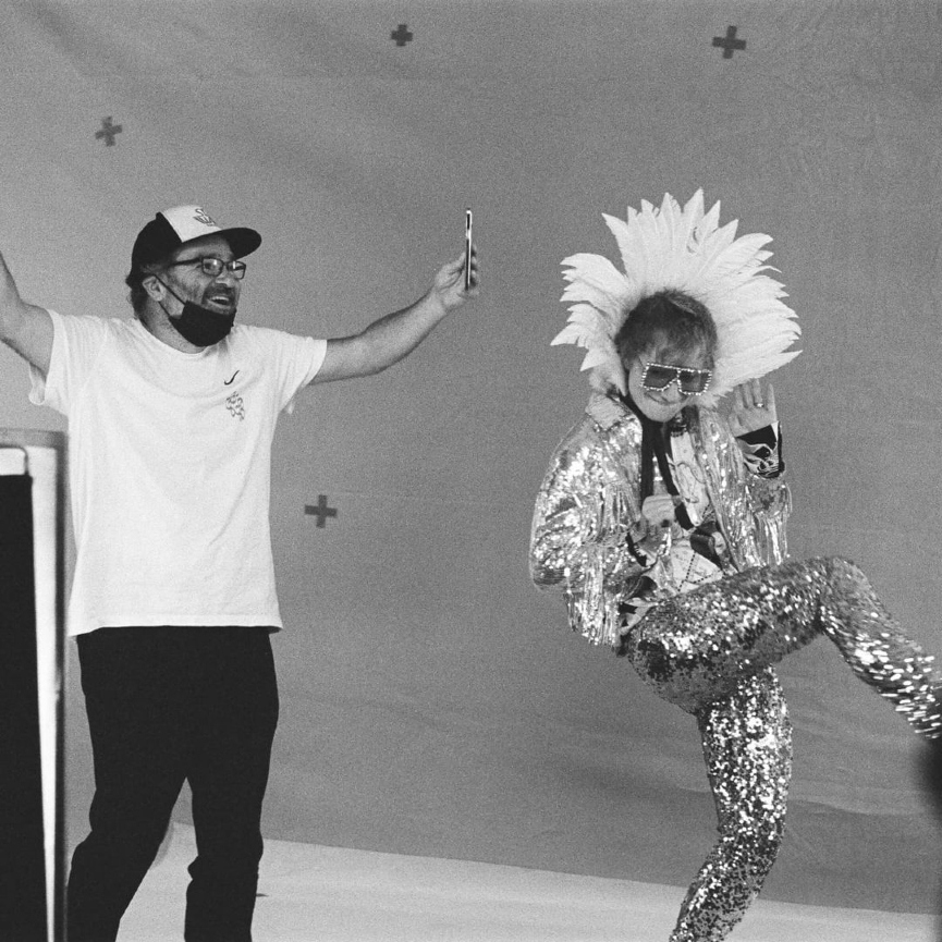 Клипмейкер Дэйв Мейерс и Эд «Элтон Джон» ШиранФото: Instagram