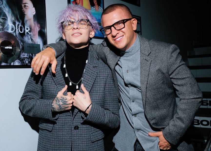 Егор Шип и гендиректор Black Star Павел КурьяновФото: Instagram