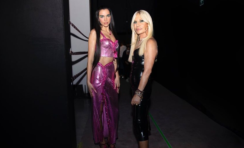 Дуа Липа и Донателла Версаче​Фото: Instagram