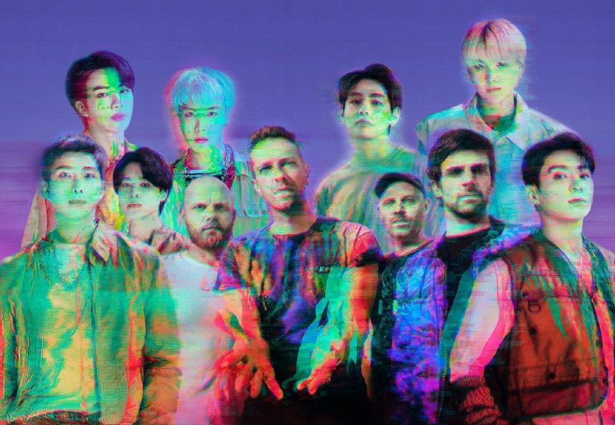 Coldplay, BTS​Фото: Instagram