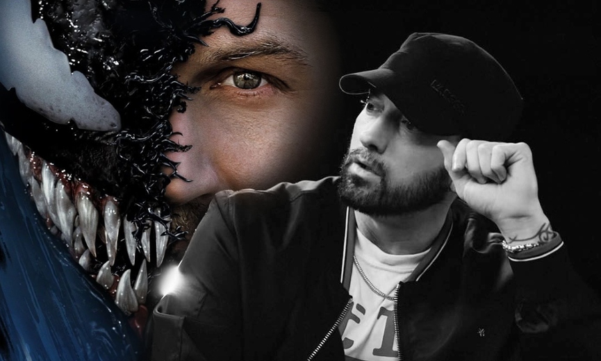 Том Харди в образе Венома, ЭминемФото: Instagram