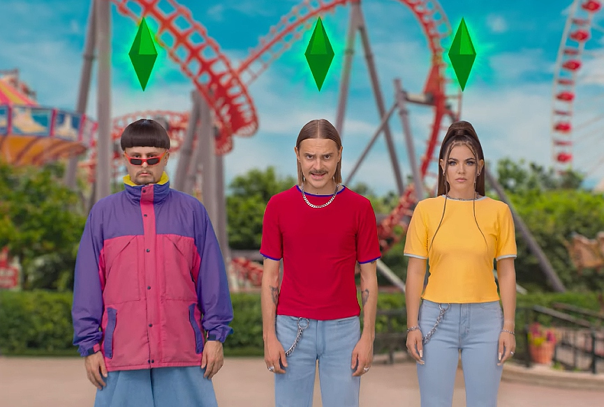 Оливер Три, Ильич, Соня ТаюрскаяФото: кадр из клипа