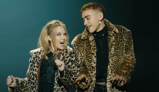 Кайли Миноуг и Олли Александр​Фото: кадр из видео