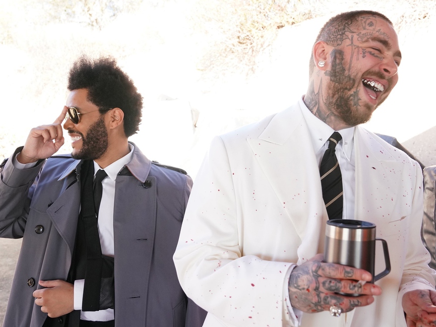 The Weeknd и Post Malone​Фото: Twitter