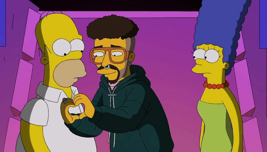 Bad Bunny во вселенной «Симпсонов»​Фото: кадр из видео